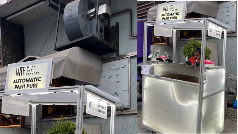 Automatic Pani Puri Machine