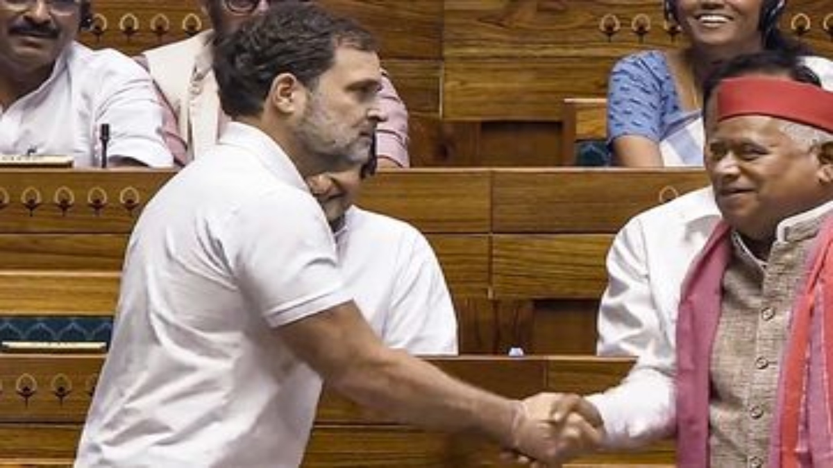 Awadhesh Prasad MP Ayodhya with Rahul Gandhi