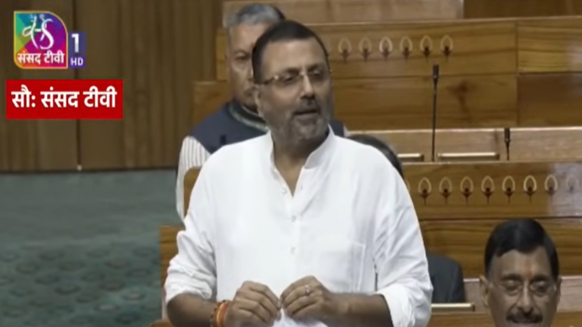 BJP MP Nishikant Dubey on Muslim Population