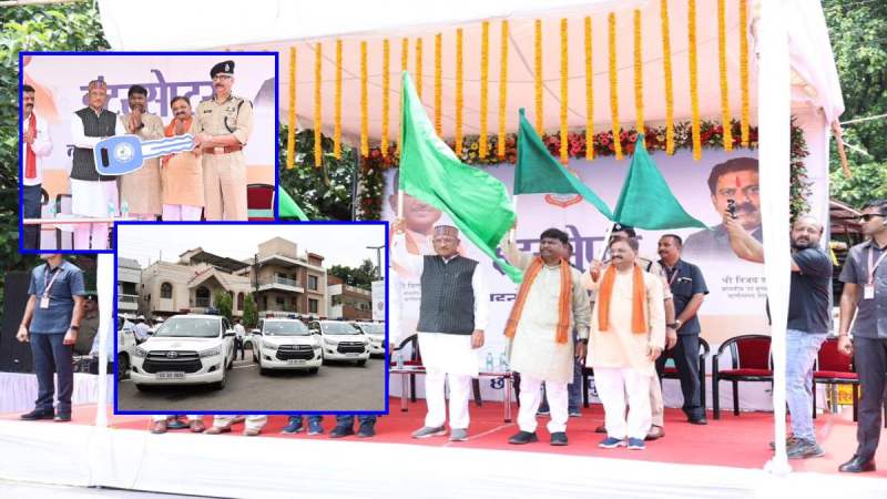 CM Vishnudev Sai Launch New Interceptor Vehicles