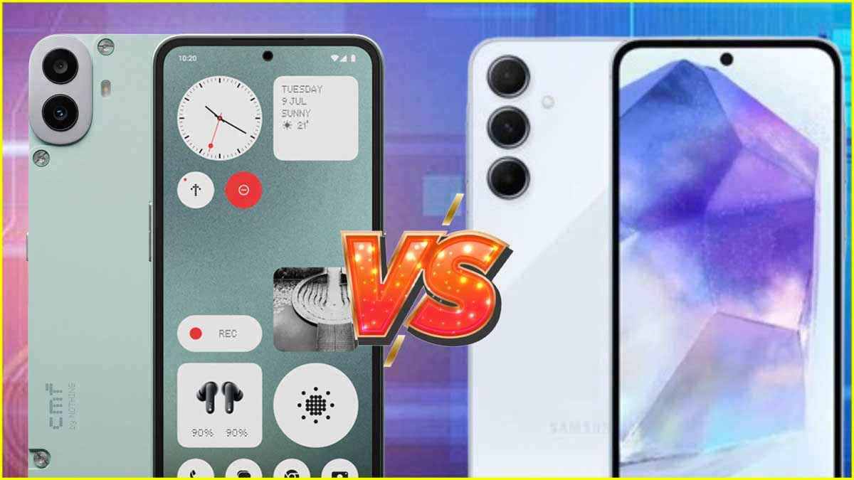 CMF Phone 1 vs Samsung Galaxy M35 5G CMF Phone 1 vs Samsung Galaxy M35 5G