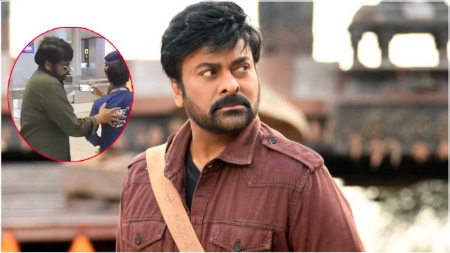 Chiranjeevi Pushed IndiGo Employee
