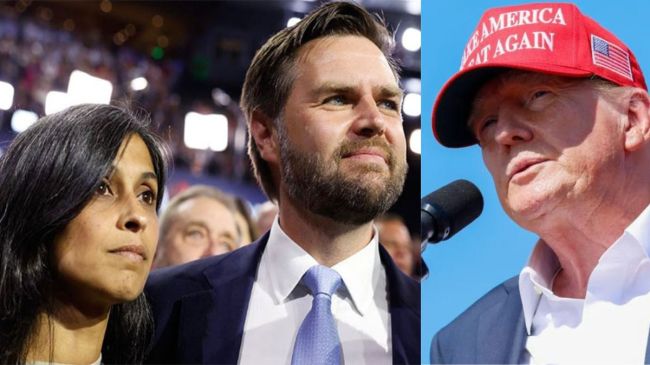 Donald Trump (2) डोनाल्ड ट्रंप ने जेडी वैंस को अपना उपराष्ट्रपति पद का उम्मीदवार चुना है. फोटोः ANI