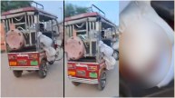 Bulandshahr Viral Video E-Rickshaw Carried Dead body