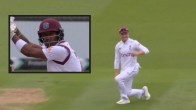 ENG vs WI Ollie Pope Catch Kavem Hodge