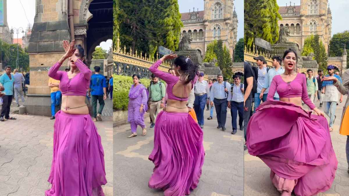 अरे ये क्या! ऑफिस से घर जा रहे लोगों के बीच अचानक बेली डांस करने लगी लड़की, नहीं हटा पाए नजर