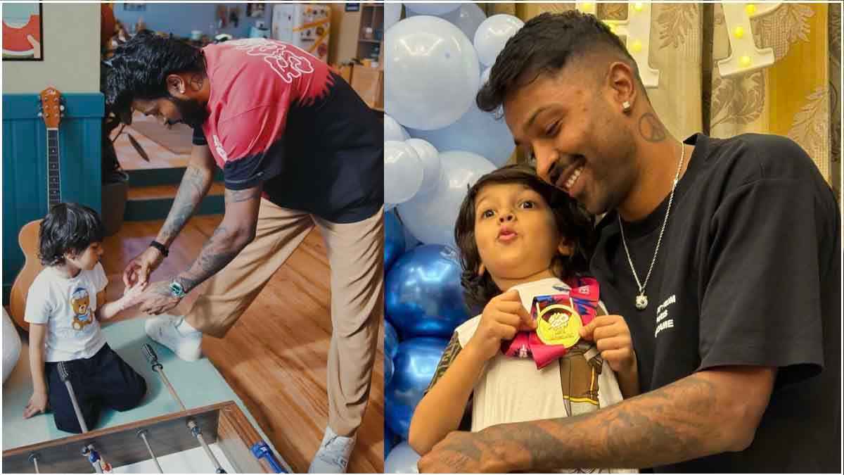 Agastya के लिए फिर उमड़ा Hardik Pandya का प्यार, क्रिकेटर ने बेटे पर यूं लुटाया प्यार
