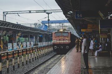 India railway station