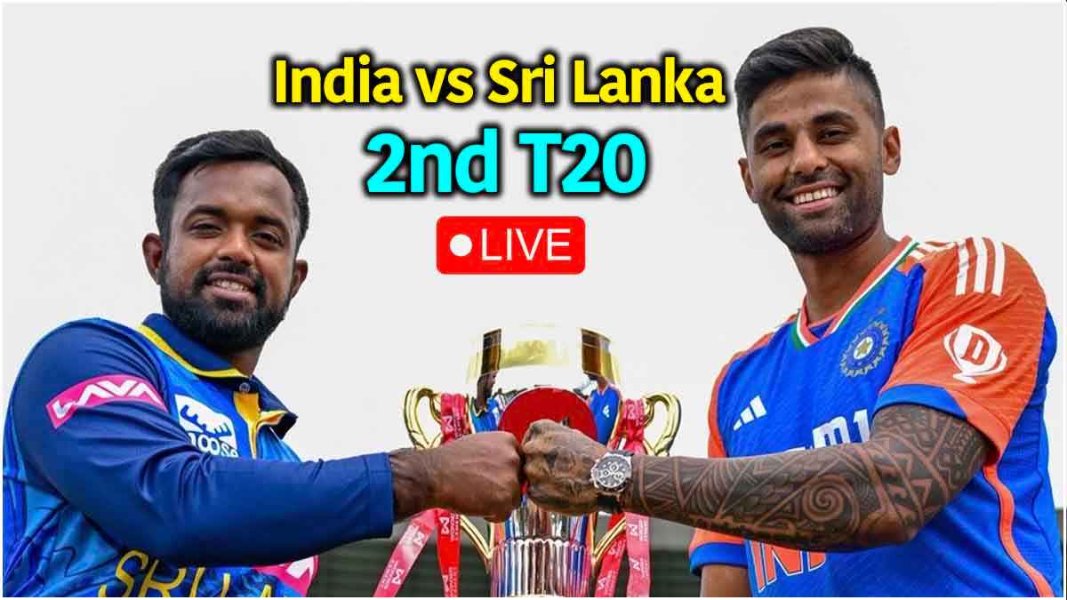 India vs Sri Lanka 2nd T20 India vs Sri Lanka 2nd T20