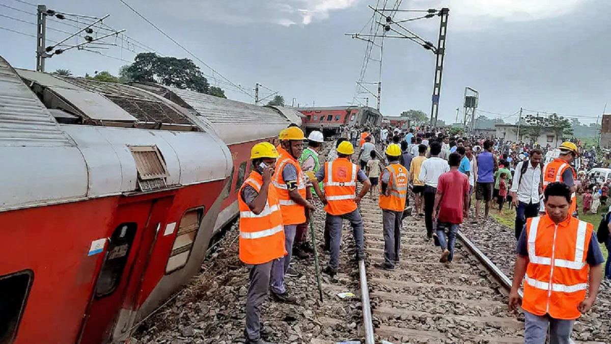 Jharkhand Train Accident Photo