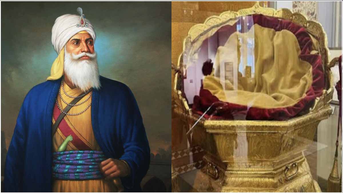 Gold Throne of Maharaja Ranjit Singh