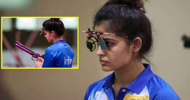 Manu Bhaker Bronze Medal Manu Bhaker Bronze Medal