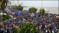 Mumbai Marine Drive For Victory Parade Of Team India