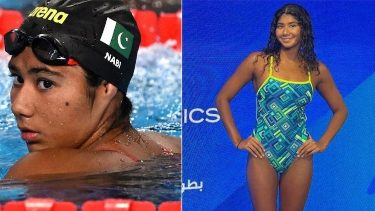 Pakistani Swimmer Jehanara Nabi