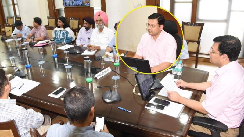 Punjab CS Anurag Verma Called DC's Emergency Meeting