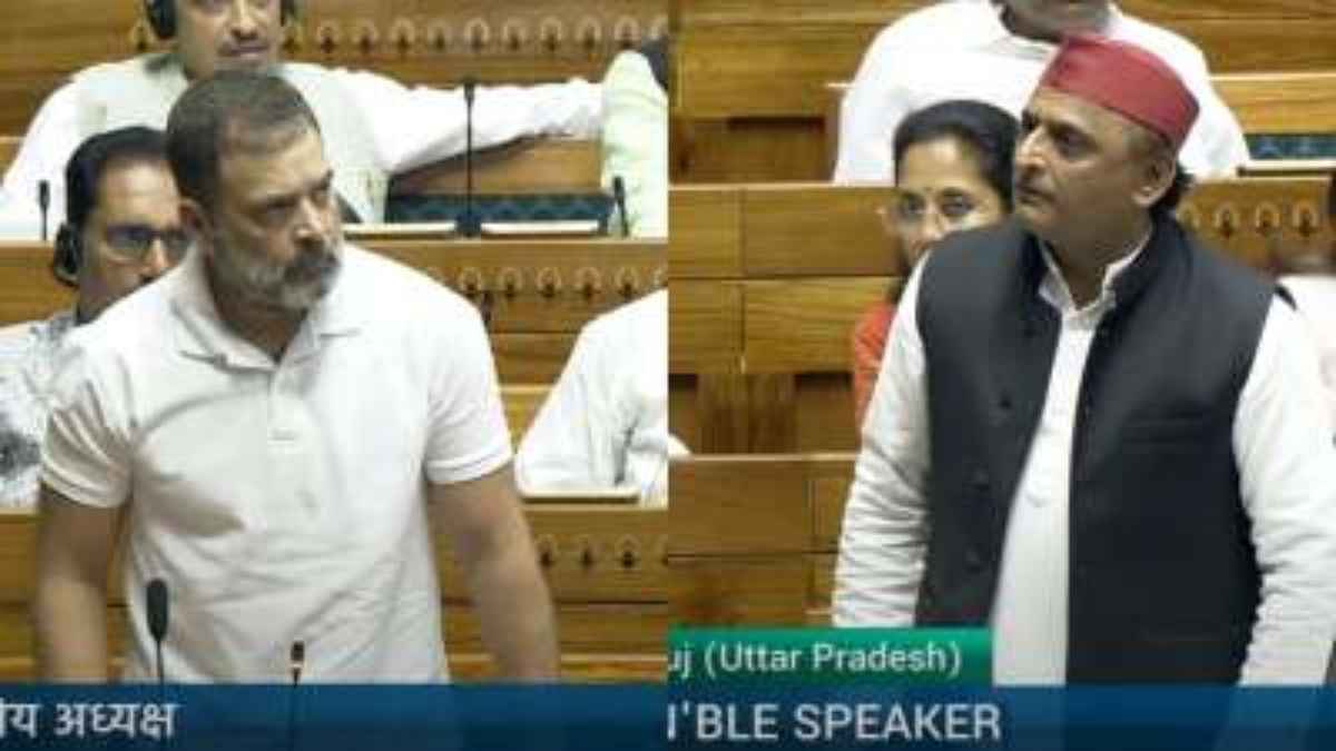 Rahul Gandhi Akhilesh Yadav Slams Dharmendra Pradhan