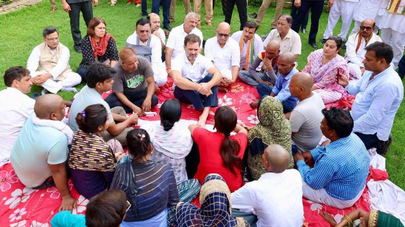 Rahul Gandhi Hathras