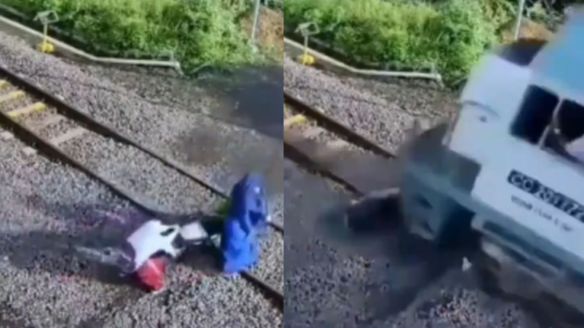 _Railway Accident Viral Video