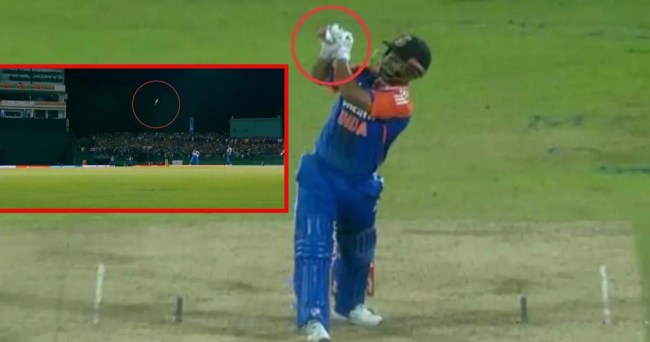 IND vs SL Rishabh Pant Bat Flying IND vs SL Rishabh Pant Bat Flying