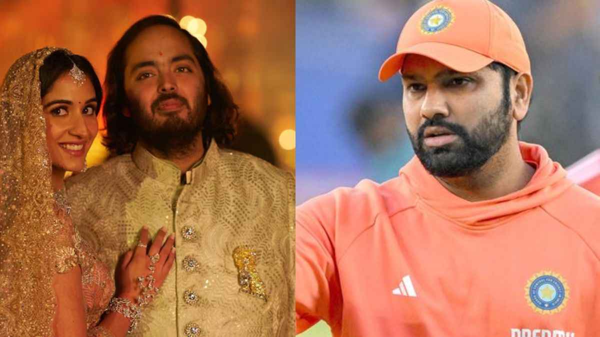 अनंत-राधिका की शादी में क्यों नहीं पहुंचे रोहित शर्मा, तस्वीरों से हो गया खुलासा