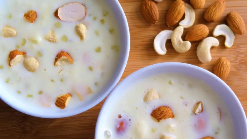 Sabudana And Dry fruit Kheer