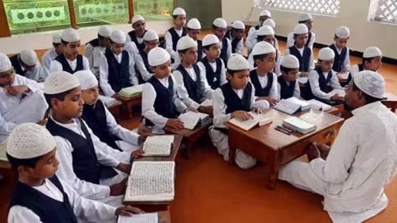 Saraswati Vandana in Madrasas