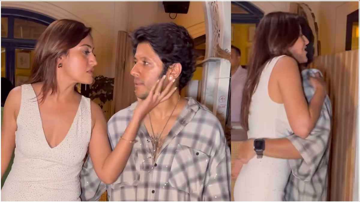 Surbhi Chandna पब्लिक में पति को कर रही थीं KISS, शर्म से पानी-पानी हुए Karan Sharma
