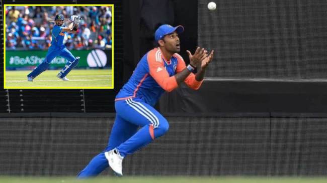 Suryakumar Yadav Catch Virat Kohli Four