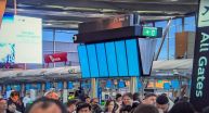 टेक्निकल ब्रेकडाउन के चलते सिडनी एयरपोर्ट पर ठप पड़े सिस्टम | फोटोः @techAU