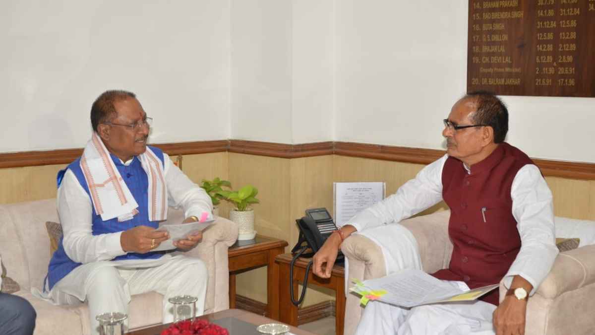 cm sai meet shivraj singh chouhan
