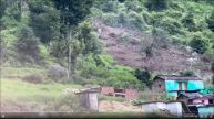 tehri, tingarh village, landslide, dehradun houses buried,