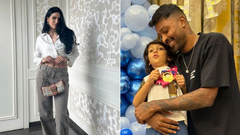 Hardik Pandya Natasa Stankovic Agastya