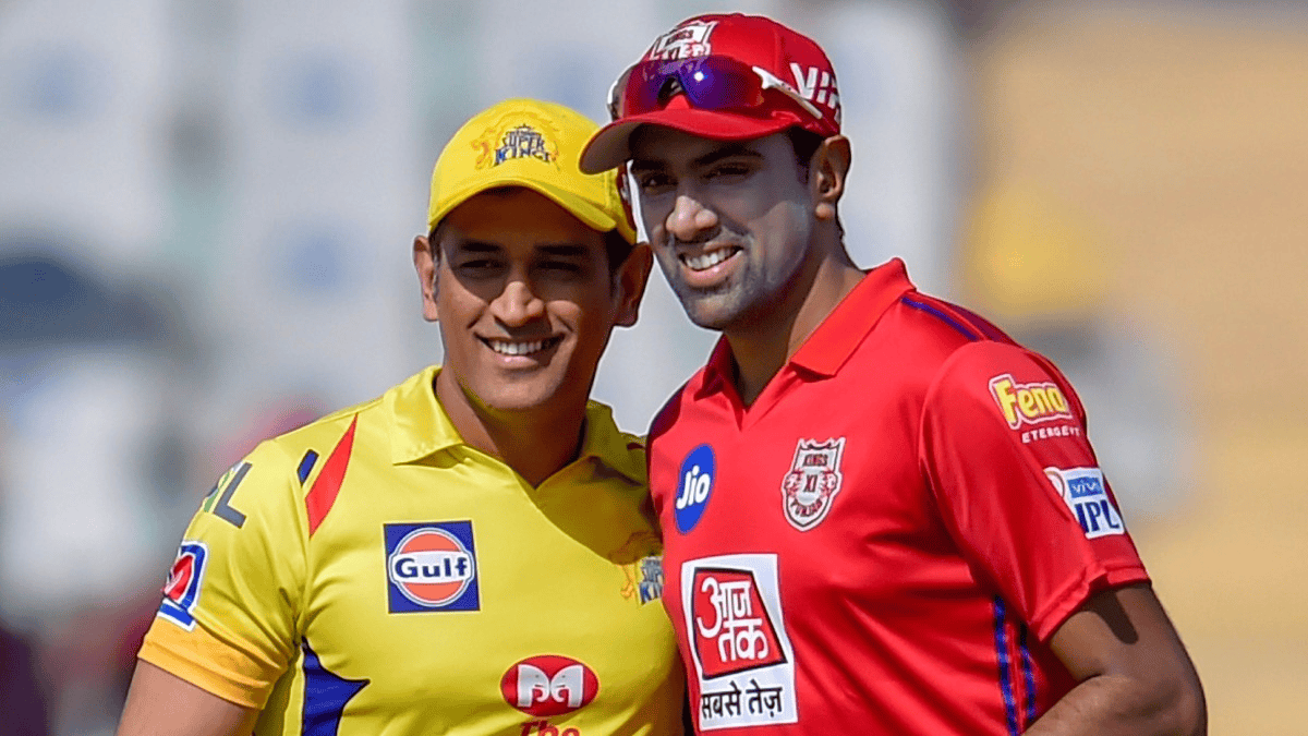 r ashwin ms dhoni