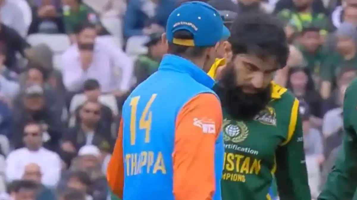 IND vs PAK: रॉबिन उथप्पा ने पेश की खेल भावना की मिसाल, बीच मैदान बने इस पाकिस्तानी खिलाड़ी का सहारा