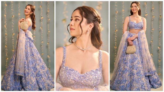 sara tendulkar lehenga