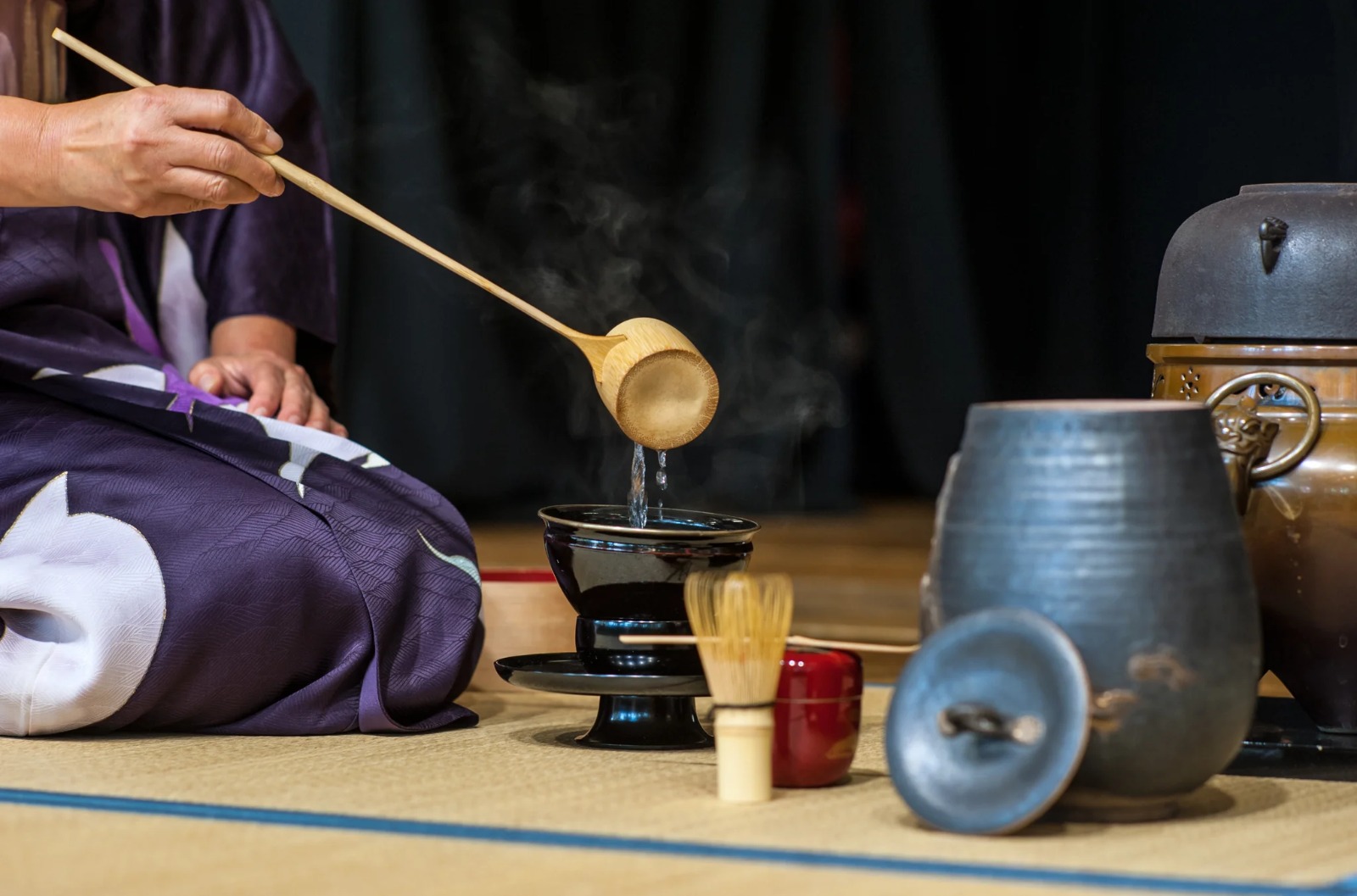 Tea ceremony in japan