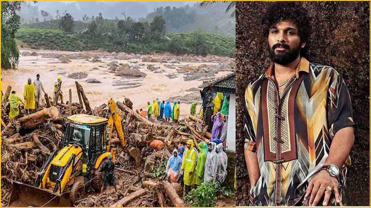 Allu Arjun Help Wayanad Landslide Survivors