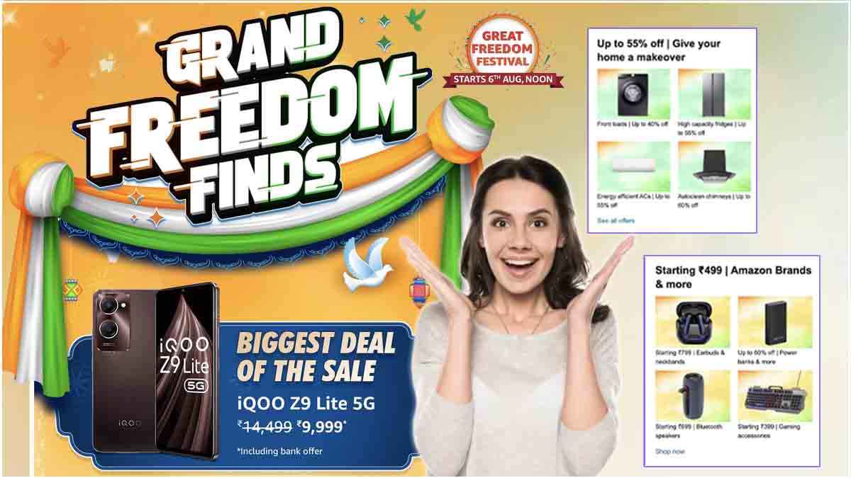 Amazon Great Freedom Festival Sale Offers