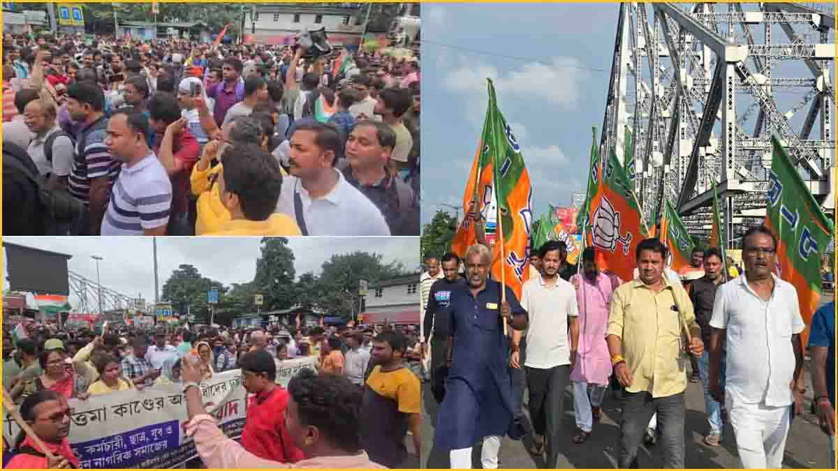 बंगाल में बीजेपी ने 12 घंटे के लिए बंद का ऐलान किया है।