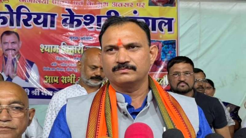 CG Health Minister Shyam Bihari Jaiswal Target Congress