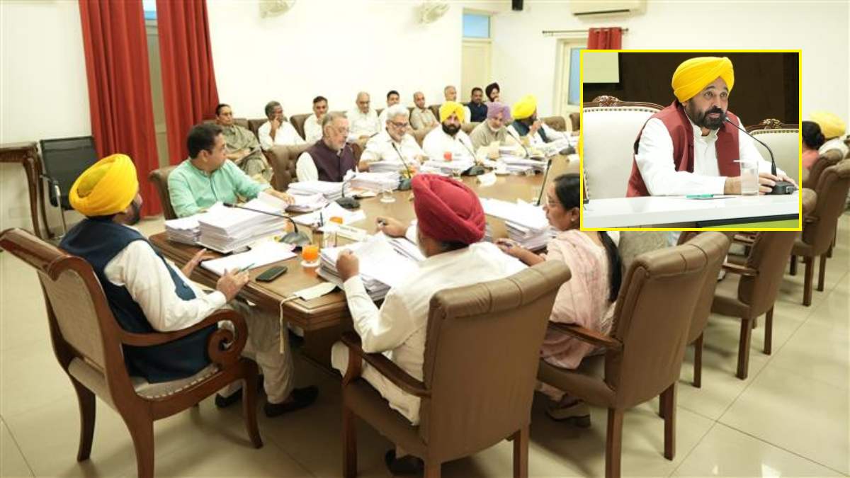 CM Bhagwant Mann Held Cabinet Meeting