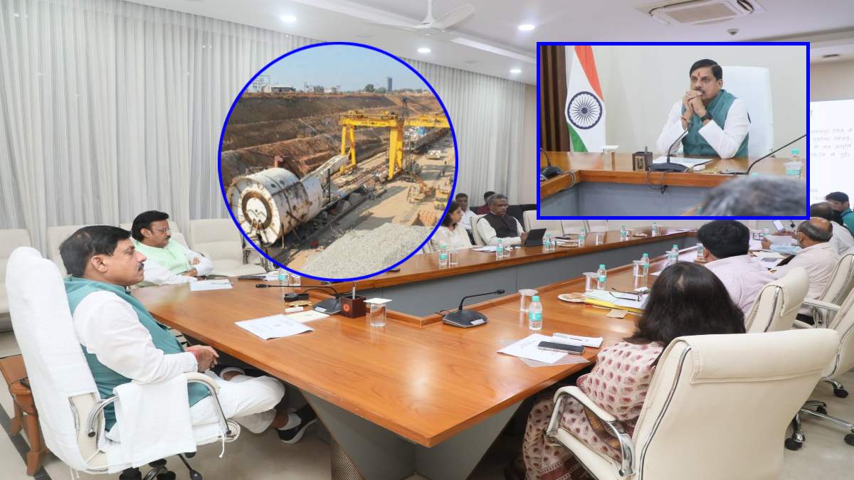 CM Mohan Yadav Review Meeting For Sleemanabad Tunnel Work