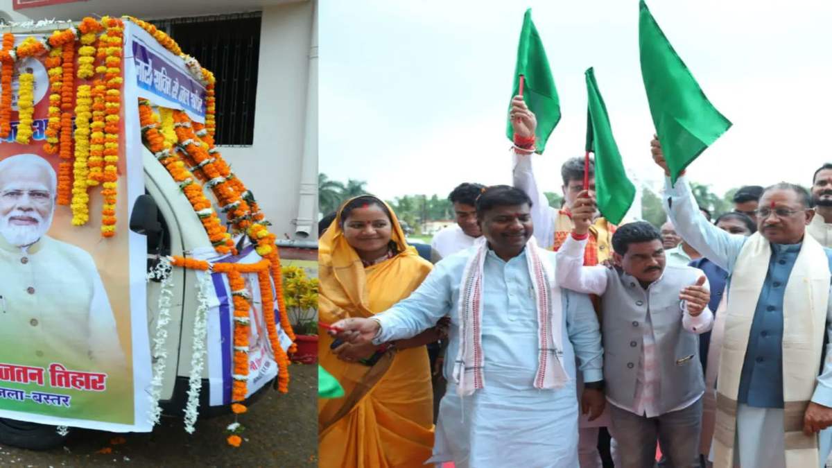CM Vishnudev Sai Visit Bastar