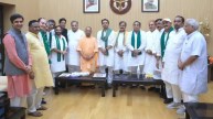 CM Yogi Aditya Nath Meeting with Jayant Choudhary