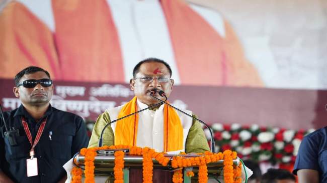 Chhattisgarh CM Vishnudev Sai Chhattisgarh CM Vishnudev Sai