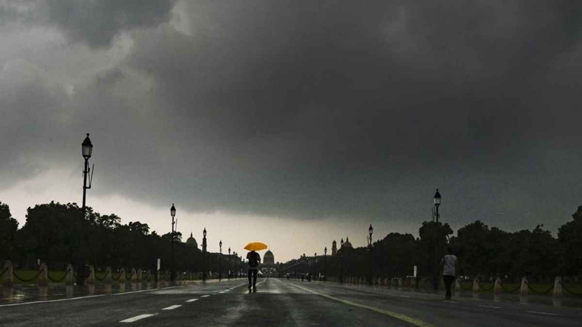 Delhi Rainy Weather Delhi Weather | IMD Alert | Monsoon 2025