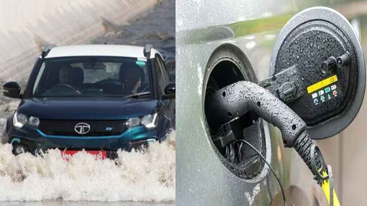 बारिश में इलेक्ट्रिक कार चलाना और चार्ज करना कितना सेफ? जानें