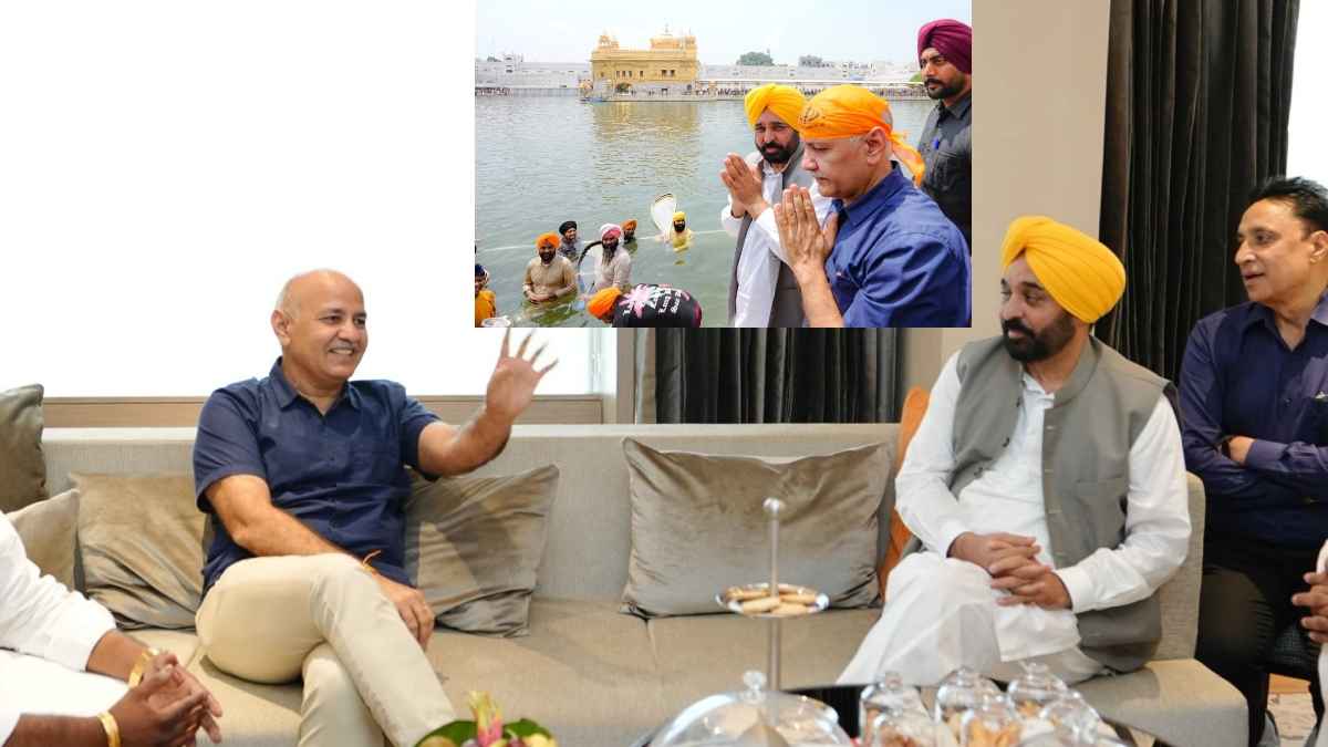 Former Deputy CM Manish Sisodia in amritsar (2)