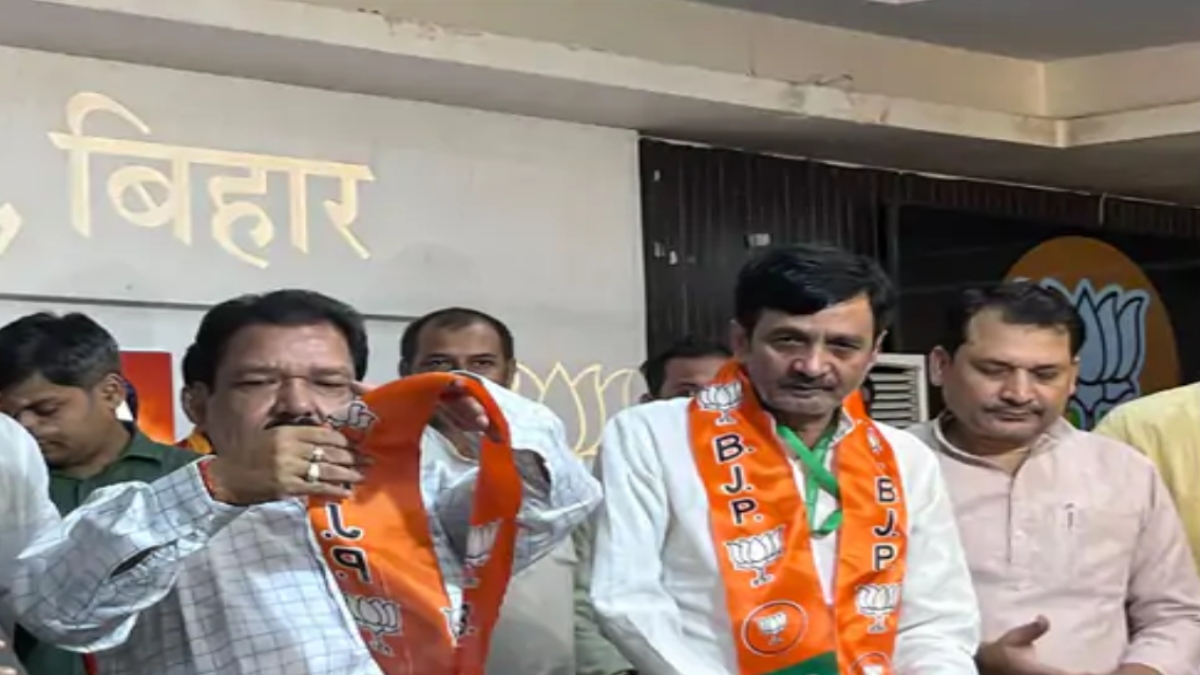 Former JDU MLA Sunil Pandey Join BJP