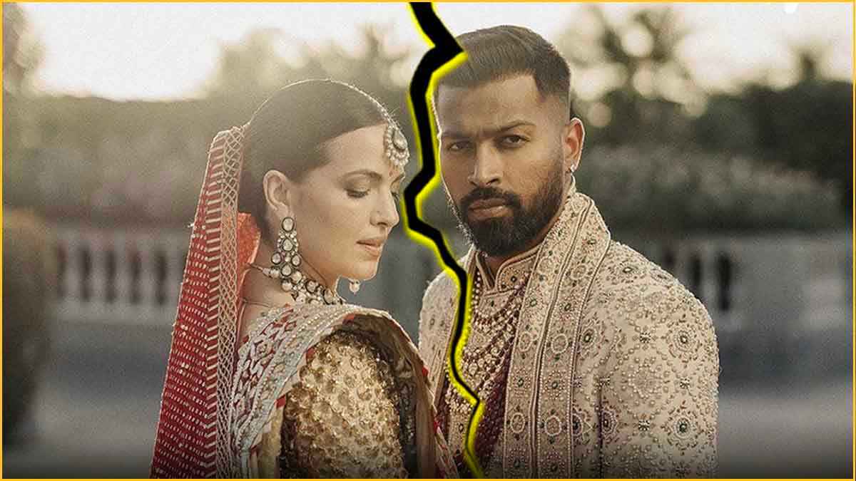 Natasa Stankovic and Hardik Pandya